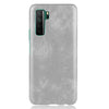 For Huawei P40 LITE 5G/Nova 7 SE Shockproof Litchi Texture PC + PU Case(Gray)