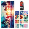 Single Side Printed Swimming Quick Dry Beach Towel, Size: 80x160cm(Green Bobitia)
