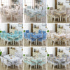 Home Dining Table/Chair Non-Slip Cover, Size: 150x200cm Tablecloths(Triangular Coffee)