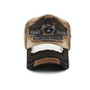 YANG GUAN Eagle Pattern Embroidered Washed Baseball Cap Sun Protection Cap, Size: 58cm(Black)