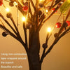 SJ-SD048 LED Home Decoration Light Christmas Lighted Tree, Style: Detachable Base Gold Fruit