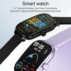CY900 2.1 inch HD Square Screen Smart Watch, Supports Bluetooth Call / Health Monitoring(Purple)