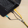 20pcs /Set Medium Self-Adhesive Cable Organizer Clip Network Cord Fixed Storage Clamp(Transparent)