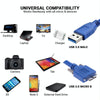 USB 3.0 Micro-B Male to USB 3.0 Male Cable, Length: 60cm