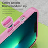 For iPhone 12 Pro Max MagSafe Frosted Translucent TPU + PC Full Coverage Phone Case(Pink)