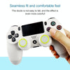20 PCS Luminous Silicone Protective Cover for PS4 / PS3 / PS2 / XBOX360 / XBOXONE / WIIU Gamepad Joystick(Blue)