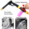 High Pressure Car Wash Hose Telescopic Watering Sprinkler, Style: H2+3 Connector+10m Tube