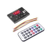 12V Car Color Display Audio Bluetooth MP3 Decoder Board(Black)