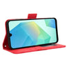 For Samsung Galaxy A16 5G Skin Feel Calf Texture Card Slots Leather Phone Case(Red)