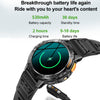 LEMFO K65 1.43 inch Bluetooth Call Smart Watch, Support Heart Rate / Blood Oxygen(Black)