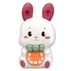 Children Singing Puzzle Luminous Rabbit Early Education Learning Machine(Pink)