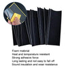 20pcs Finger Skateboard Anti-slip Sticker Sponge Pad, Size: 35x98mm(Black)