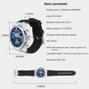 WS-37 1.43-Inch AMOLED IP67 Waterproof Health Monitoring Bluetooth Call Smart Watch(White)