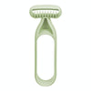 Sensitive Leg and Armpit Shaver Macro Blade Gentle Shaving Tool(Matcha Green)