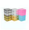 Mirror Bright and Smooth Magic Cube Children Educational Toys(Blue)