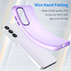 For Samsung Galaxy A16 4G Frosted Translucent TPU Hybrid PC Full Coverage Phone Case(Dark Purple)