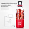Bingo 500ml Mini Portable USB Rechargeable Electric Juicer Cup  Juicer Blender, 22000 Revolutions Per Minute(Red)