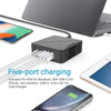 PD-75 Desktop PD Type-C USB QC 3.0 Fast Mobile Phone Charging Station Multifunctional Wireless Charger(AU Plug)