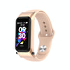 X4 1.14 inch HD Screen Bluetooth Earphone Smart Bracelet, Support Sleep Monitoring / Body Temperature Monitoring / Heart Rate Monitoring(Rose Gold)