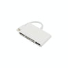 NK-1032 5 In 1 8 Pin to HDMI Multi-function Mobile Phone Converter Adapter (White)
