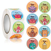 Cute Cartoon Animal Child Thank You Sticker(HA020)