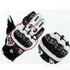 MOGE Motorcycle Gloves Breathable Riding Protective Equipment Anti-fall Gloves, Size:M(White)