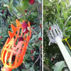 Large Garden Basket Fruit Picker Head High-Altitude Picking Fruit Artifact(White)