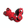 HC154 Motorcycle Modified Accessories Universal Aluminum Alloy Chain Adjuster(Red)