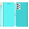 For Samsung Galaxy A23 Imitated Mirror Surface Horizontal Flip Leather Phone Case(Mint Green)