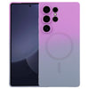 For Samsung Galaxy S25 Ultra 5G Liquid TPU Silicone Gradient MagSafe Phone Case(Purple Grey)