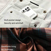 Men Casual Jacket Autumn And Winter Hooded Jacket, Size: XXXXL(White)