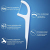 BMBO Portable Boxed Care Floss Stick Disposable Dental Care Floss Stick 50 / Pack