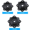 10 inch Solid Full Bead Universal Swivel Turntable Furniture With Screws For Swivel Chairs