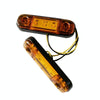 5 PCS MK-327 Car / Truck 3LEDs Side Marker Indicator Light Tail Light (Yellow Light)