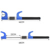 Car Anti-Theft Steering Wheel Retractable Adjustable Code Lock(Black)
