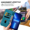 For iPhone X / XS Lace Floral Embossed Magnetic Buckle Leather Phone Case(Green)