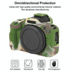 For Canon EOS R100 Glossy Soft Silicone Protective Case(Camouflage)