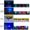 Universal PC Car USB LED Atmosphere Lights Emergency Lighting Decorative Lamp (Yellow Light)