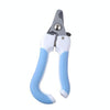 Small Pet Nail Clipper Set - Blue, Stainless Steel, with File