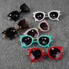 Fashion Baby Girls and Boys Cat Eyes Sunglasses Anti-UV Sunglasses(Pink)