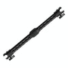 Telescopic Car Phone Mount Extension Arm Double Jointed Swivel Carbon Fiber Bracket Connecting Rod, Model: 217-300mm For 20mm Ball Head
