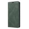 For Samsung Galaxy S22+ 5G Wristband Magnetic Leather Phone Case(Green)