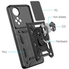 For Huawei nova 9 Sliding Camera Cover TPU+PC Phone Case(Black)