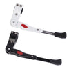 Aluminum Alloy Bicycle Adjustable Kickstand Parking Rack(Black)