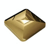 Desktop Kinetic Energy To Vent Stress Relief Fingertip Spinner Toy, Style: Zinc Alloy Quadrilateral Gold