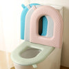 Household Thickened Waterproof Washable Toilet Seat, Color: Blue