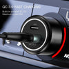 Yesido Y42 PD+QC3.0 Car Charger Cigarette Lighter 42W Fast Charger(Black)