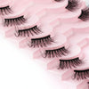 10pairs /Box Half False Eyelashes With Transparent Stems Natura Extension Lashes Y1004