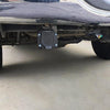 4-Way Flat to 7-Way Round RV Blade Trailer Adapter Reverse Plug with Mounting Bracket