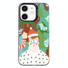 For iPhone 11 Christmas Series PC Full Coverage Pattern Phone Case(CK061 Black)